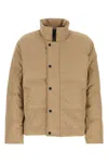 Canada Goose Beige Polyester Blend Bayview Down Jacket In Multi