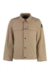 Canada Goose Burnaby Techno Fabric Jacket In Gray