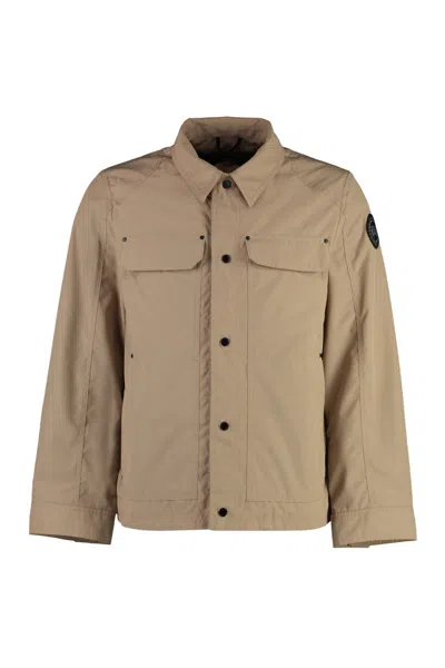 CANADA GOOSE BEIGE REGULAR SHIRT JACKET