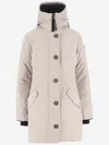 Canada Goose Rossclair Down Parka In Beige