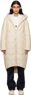 CANADA GOOSE BEIGE TOURMA DOWN COAT