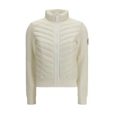 Canada Goose Beige Wool Oves Aries Full-length Jacket In Neutral