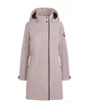Canada Goose Belcarra Hooded Parka In Nude