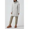 Canada Goose Belcarra Water Resistant Hooded Jacket In Silverbirch - Bouleau Argente