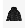 Canada Goose Rofton Hooded Shell-down Hoodie 2-7 Years Black - Noi In Black