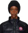 Canada Goose Black Alpaca Beanie In 61 Black