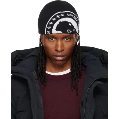 Canada Goose Black Arctic Contrast Beanie