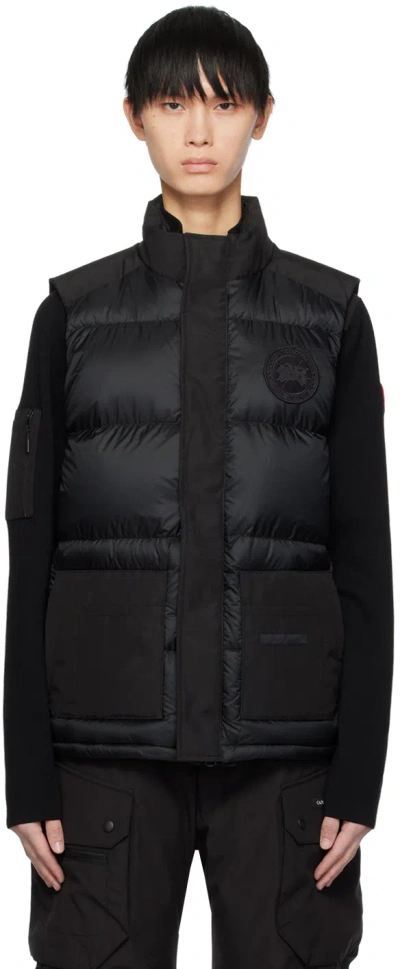 Canada Goose Freestyle Crew Vest In Black