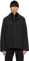 Canada Goose Burnaby Nylon Jacket In Black - Noir