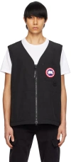 Canada Goose Canmore Nylon Vest In Black - Noir