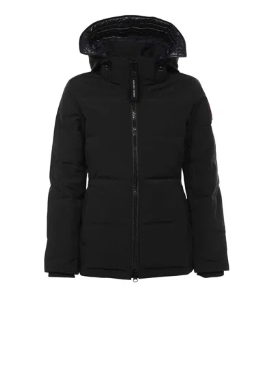 Canada Goose Black Chelsea Parka In Black Noir