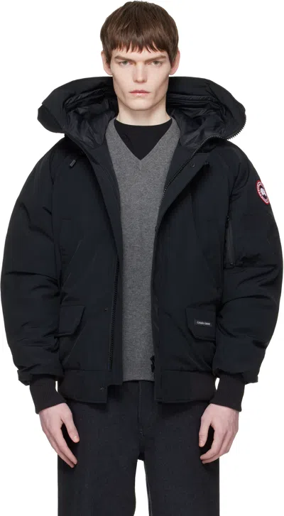 Canada Goose Black Chilliwack Bomber Jacket