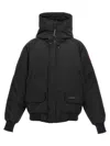 Canada Goose Chilliwack Padded Down Bomber Jacket In Black
