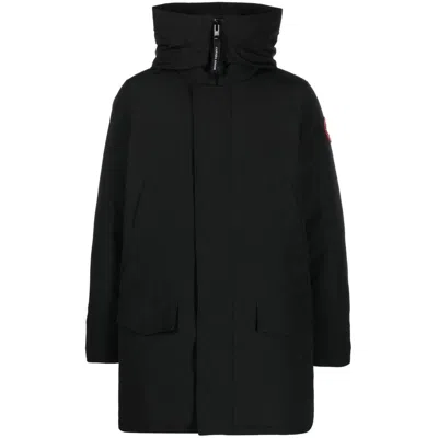 CANADA GOOSE CANADA GOOSE BLACK COATS - PARKAS MEN