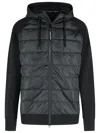 Canada Goose Hybridge Huron Zippered Jacket In Black