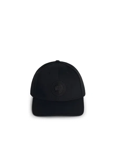 Canada Goose Black Cotton Cap