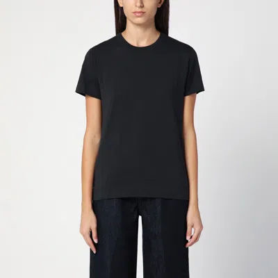 CANADA GOOSE BLACK COTTON CREW-NECK T-SHIRT
