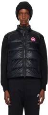 Canada Goose Black Cypress Down Vest In 61 Black - Noir