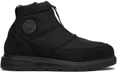 Canada Goose Black Cypress Puffer Boots In Black - Noir
