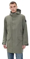 Canada Goose Black Disc Barclay Rain Jacket Smokey Sage In Smokey Sage
