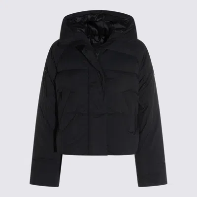Canada Goose Down Jacket In Black