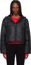 Canada Goose Black Elba Down Jacket In Black