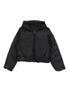 Canada Goose Elba Hooded Puffer Jacket In Black
