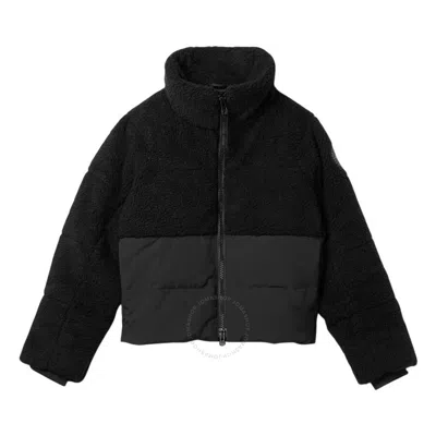 Canada Goose Black Elora Puffer Jacket