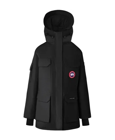 CANADA GOOSE BLACK EXPEDITION PARKER DOWN JACKET