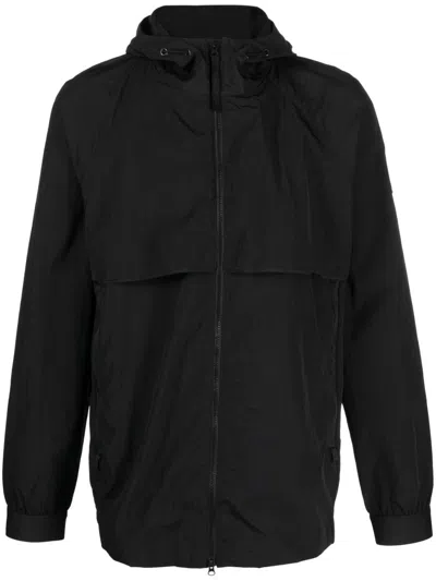 CANADA GOOSE BLACK FABER HOODED JACKET,2440MB19435033