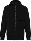 Canada Goose New Faber Wind Hooded Jacket In Black