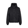 Canada Goose Insulated Jackets Featuring Hood And Pockets In Black