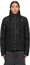 Canada Goose Hybridge Down Jacket In Black - Noir