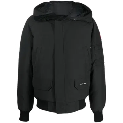 CANADA GOOSE CANADA GOOSE BLACK JACKETS - BOMBER JACKETS MEN