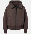 Canada Goose Black Label Chilliwack Wool-blend Jacket In Brown