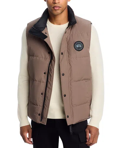 Canada Goose Black Label Garson Vest In Brown