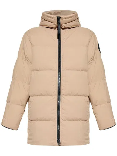 Canada Goose Black Label Lawrence Puffer Jacket In 1483 - Desert Sand