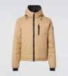 Canada Goose Black Label Lodge Down Jacket In Beige