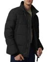 Canada Goose Macmillan Quilted Shell Hooded Down Parka In Black