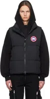 Canada Goose Lawrence Water Repellent 750 Fill Power Down Puffer Vest In Black - Noir