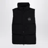 Canada Goose Men's Black Lawrence Puffer Vest In Black