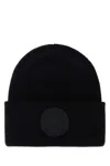Canada Goose Cuffia Arctic In Lana Nera Uomo In Black