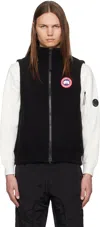 CANADA GOOSE BLACK MERSEY VEST