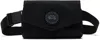 Canada Goose Black Mini Waist Pack Pouch In 61 Black - Noir