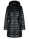 CANADA GOOSE CANADA GOOSE BLACK NYLON LONG CYPRESS JACKET WOMEN
