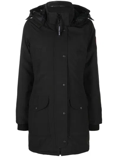 Canada Goose Black Padded Down Parka Jacket For Women
