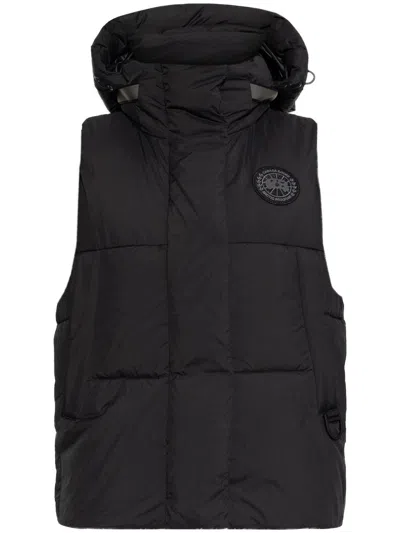 CANADA GOOSE WESTE MIT LOGO-PATCH