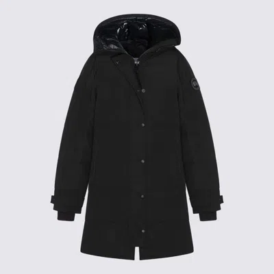 CANADA GOOSE BLACK PARKA DOWN JACKET