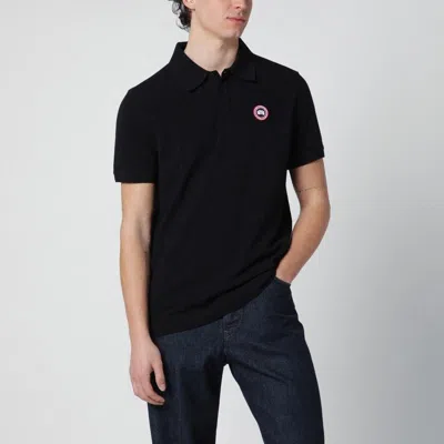 Canada Goose Lanvin Grey Embroidered Logo Cotton Sweatshirt In Black