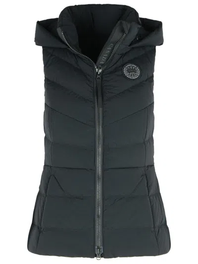 Canada Goose Black Polyamide Blend Vest In Gray